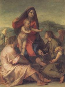 Andrea del Sarto The Madonna of the Stair (san05) France oil painting art